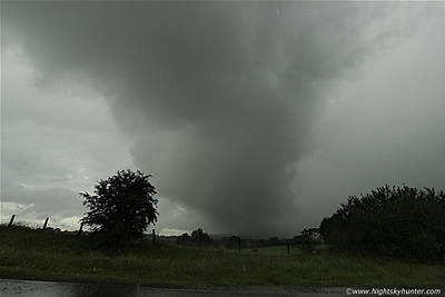 Enniskillen Low Topped Supercell & Tornado Attempt - July 6th 2015